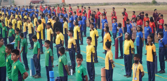 Training session at Murbad School - 6000 Students